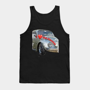 I Love Old Classic Cars Tank Top